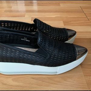 Miumiu leather woman sneakers